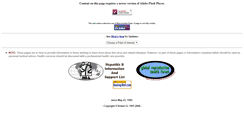Desktop Screenshot of hepatitisbviruspage.com